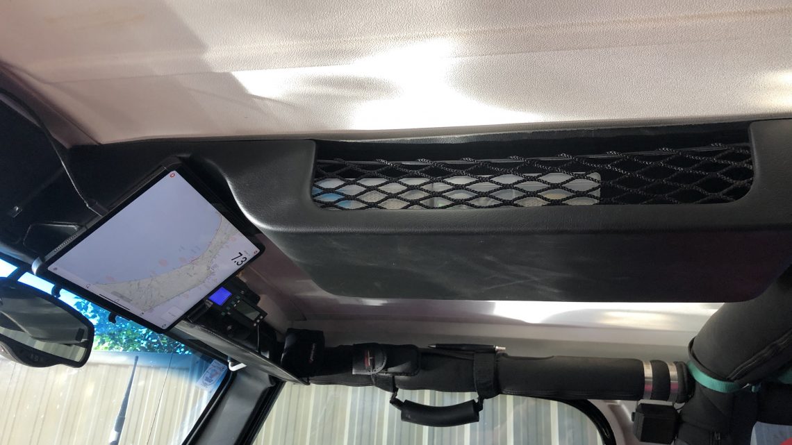 Custom Overhead Roof Console GeoTripping